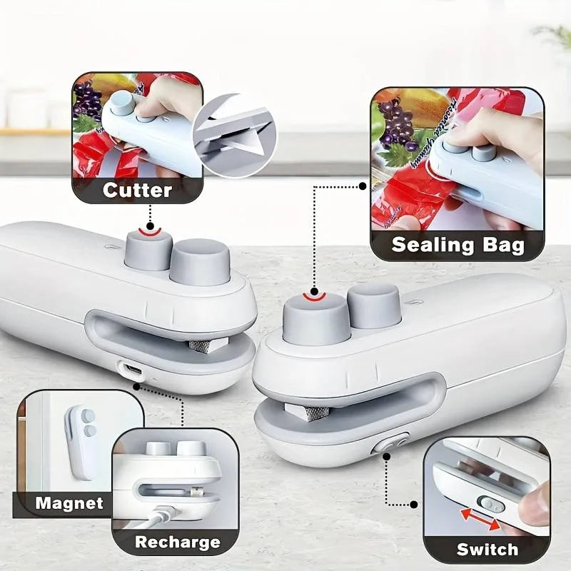 SnackPro™ Portable Food Sealer