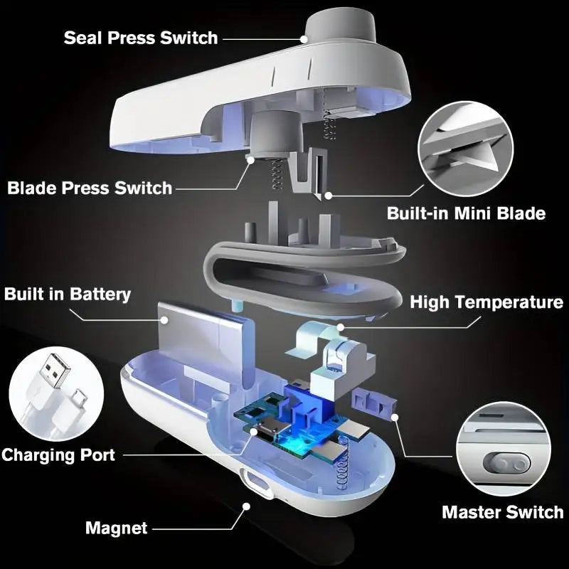 SnackPro™ Portable Food Sealer